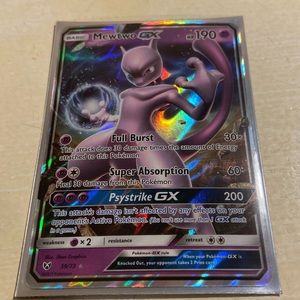 Mewtwo GX Pokémon card
